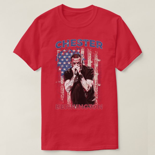 Chester Bennington T-Shirt (Design vorne)