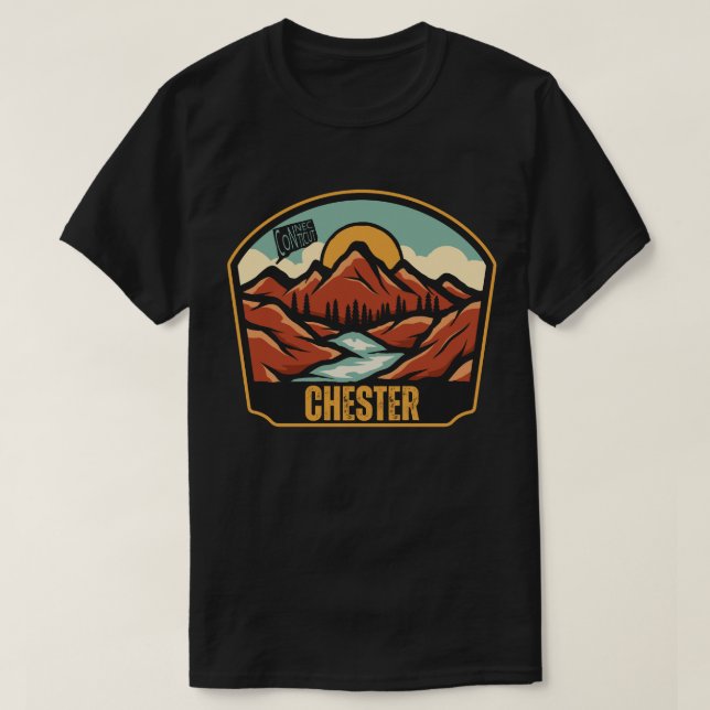 Chester, Connecticut T-Shirt (Design vorne)