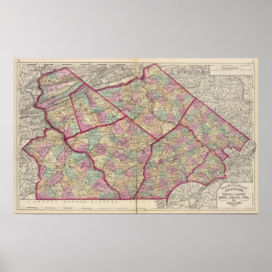 Chester, Dauphin, Berks, Libanon Poster