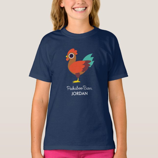 Chester der Hahn T-Shirt (Vorderseite)