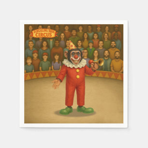 Chester der Schimpansenclown Serviette