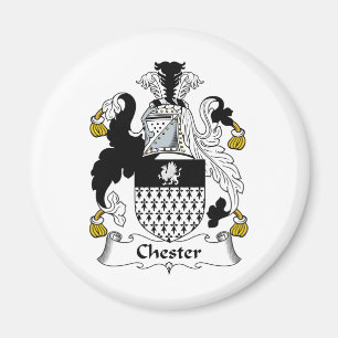 Chester Familienwappen Magnet