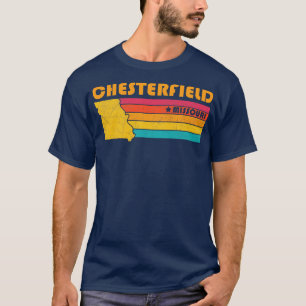 Chesterfield Missouri Vintag Distressed Souvenir T-Shirt