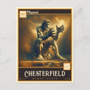 Chesterfield, Missouri Vintage Postkarte