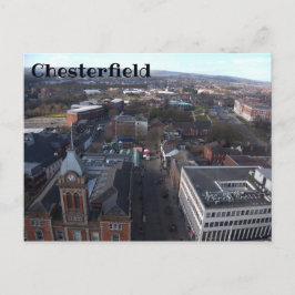 Chesterfield Skyline Postcard Postkarte