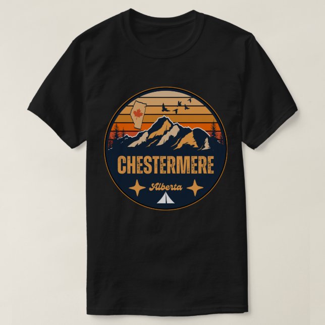 Chestermere, Alberta T-Shirt (Design vorne)