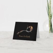 Chestnut mare in shadow. Peace On Earth