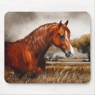 Chestnut Morgan Horse Mousepad