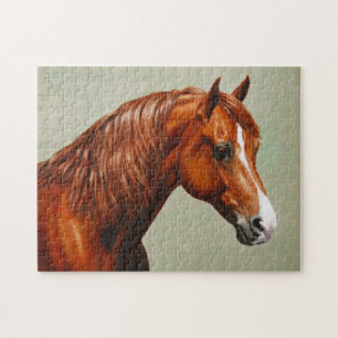 Chestnut Morgan Horse Puzzle