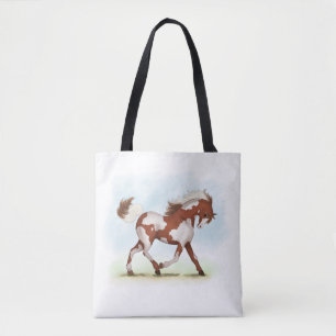 Chestnut Overo Skewbald Horse