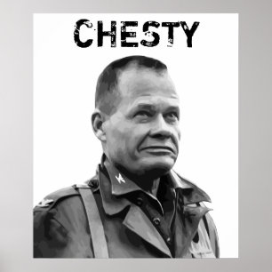 "Chesty" Abziehvorrichtung Poster