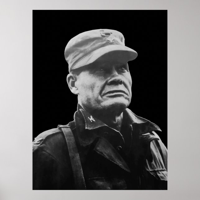 Chesty Puller — Kriegsheld Poster (Vorne)