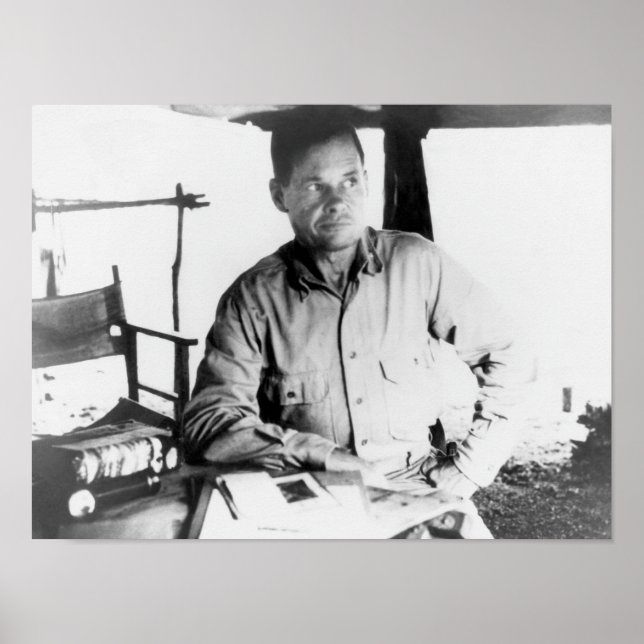 Chesty Puller On Guadalcanal - WW2 1942 Poster (Vorne)