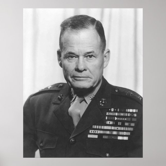 Chesty Puller Poster (Vorne)