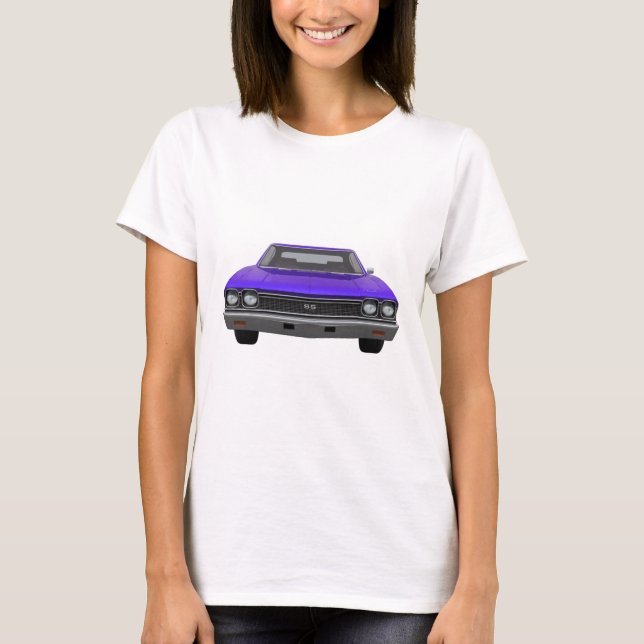 Chevelle 1968 SS: Lila Ende T-Shirt (Vorderseite)