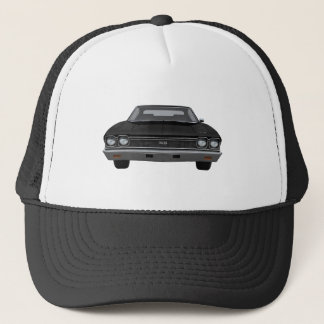 Chevelle 1968 SS: Schwarzes Ende Truckerkappe