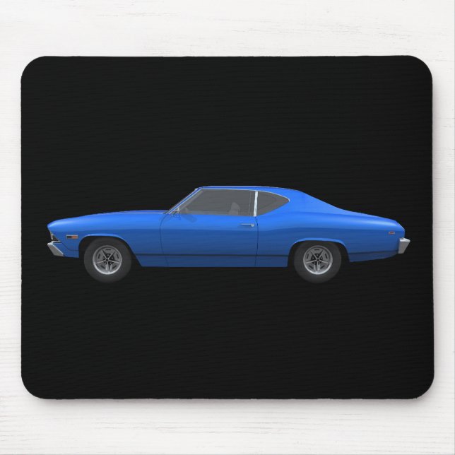 Chevelle 1969 SS: Blaues Ende: Mousepad (Vorne)
