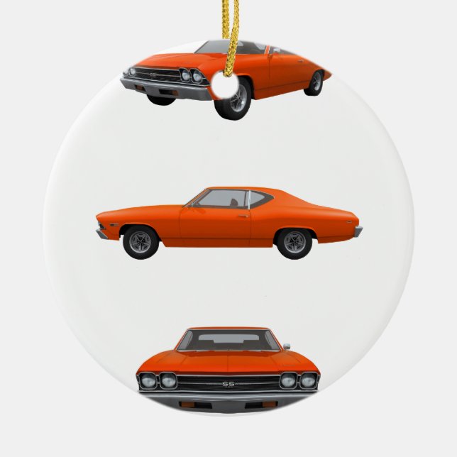 Chevelle 1969 SS: Keramik Ornament (Vorne)