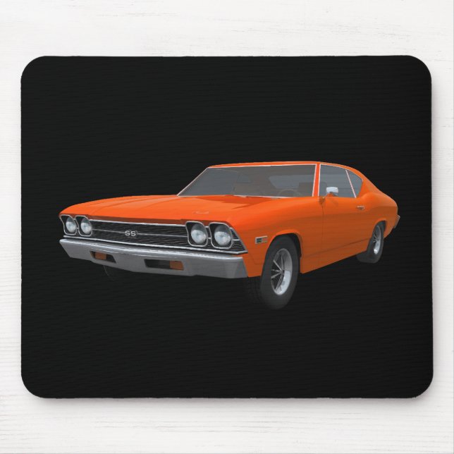 Chevelle 1969 SS: Orange Ende: Mousepad (Vorne)