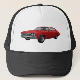 Chevelle 1969 SS: Rotes Ende Truckerkappe