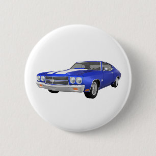 Chevelle 1970 SS: Blaues Ende: Button