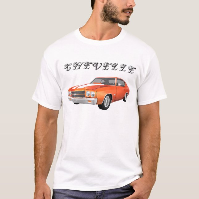 Chevelle 1970 SS: Orange Ende: T - Shirt (Vorderseite)