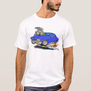 Chevelle Blau-Auto 1966 T-Shirt