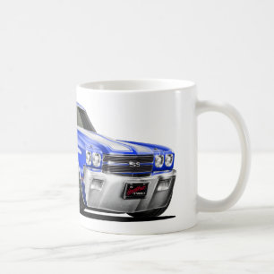 Chevelle Blau-Weißes Auto 1970 Tasse