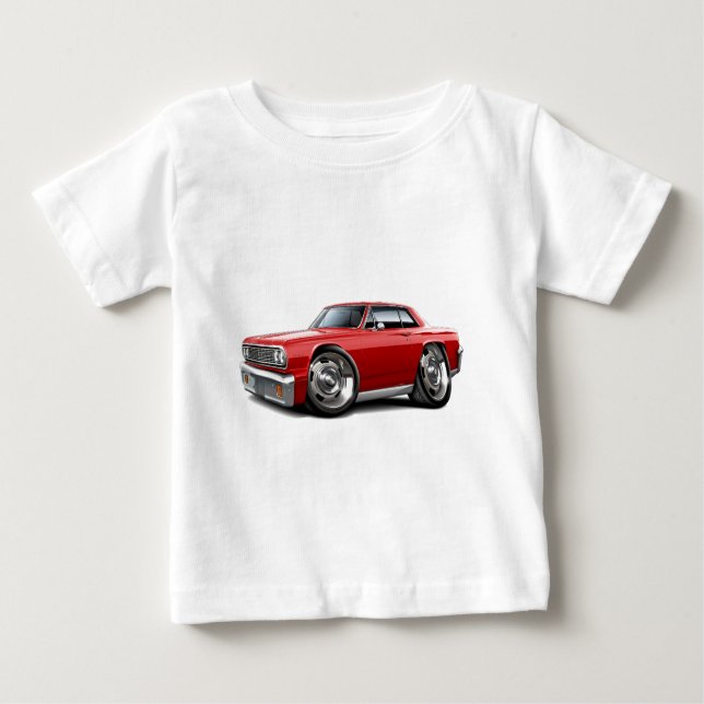 Chevelle Rot-Auto 1964 Baby T-shirt (Vorderseite)