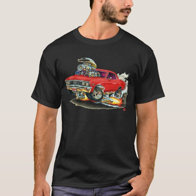 Chevelle Rot-Auto 1967 T-Shirt (Vorderseite)