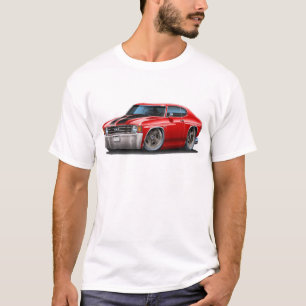 Chevelle Rot-Schwarzes Auto 1971-72 T-Shirt