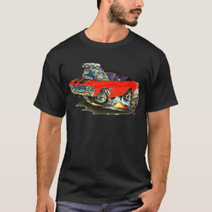 Chevelle Rot-Schwarzes Spitzenauto 1968-69 T-Shirt