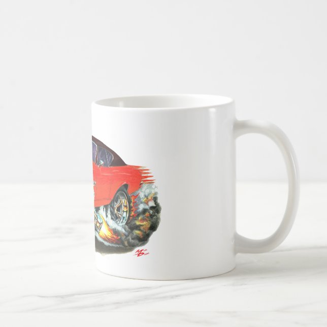 Chevelle Rot-Schwarzes Spitzenauto 1968-69 Tasse (Rechts)