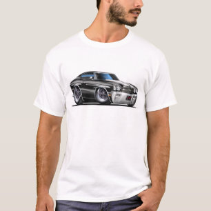 Chevelle Schwarz-weißes Auto 1970 T-Shirt