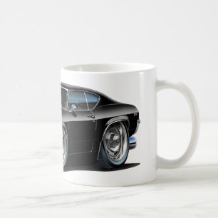 Chevelle schwarzes Auto 1968-69 Tasse