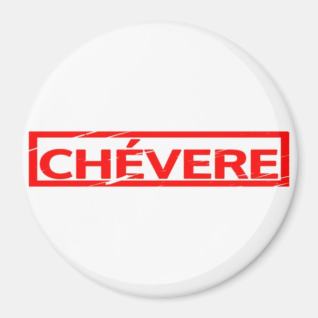 Chévere Briefmarke Magnet (Vorne)