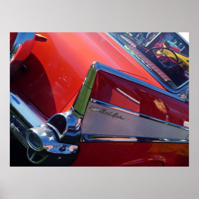 Chevrol** Belair, 1957 Poster (Vorne)