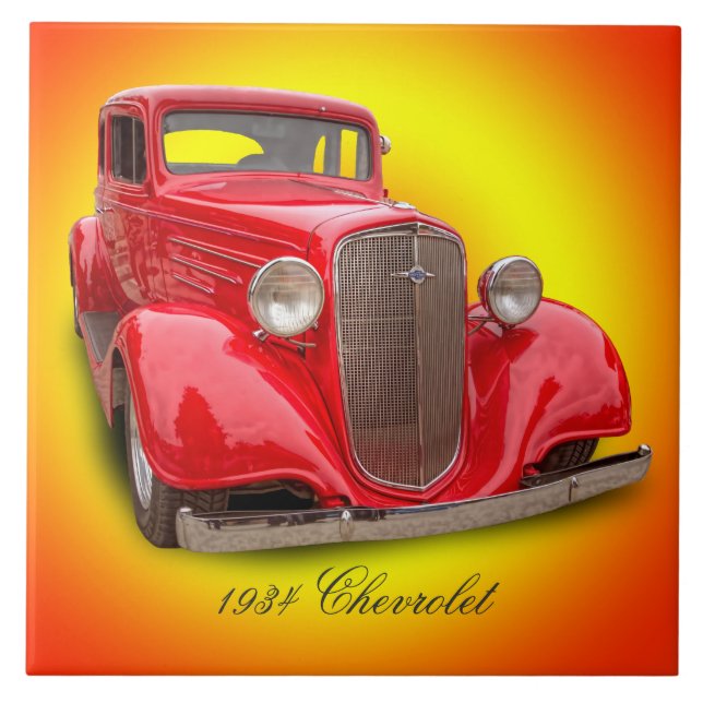 CHEVROLET 1934 FLIESE (Vorderseite)