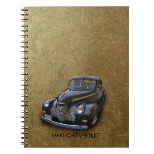 CHEVROLET 1940 2 NOTIZBLOCK