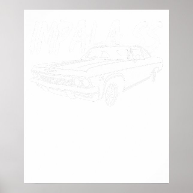 Chevrolet 1965 Impala ss 1 Poster (Vorne)
