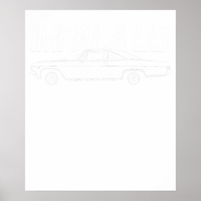 Chevrolet 1965 Impala ss 2 Poster (Vorne)