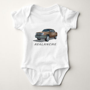 Chevrolet Avalanche Gold Baby Strampler