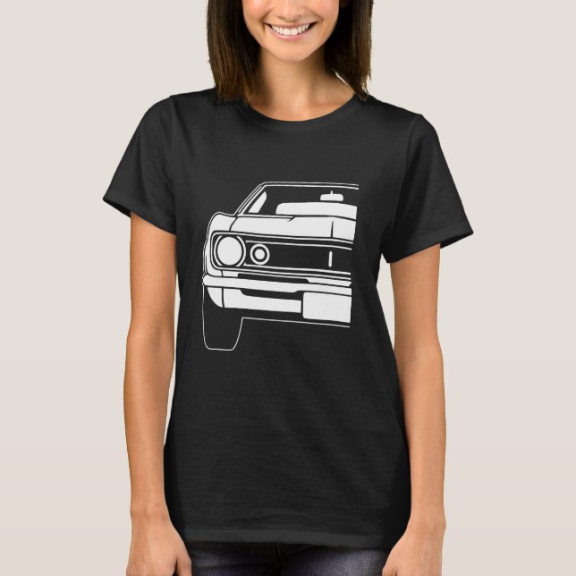 Chevrolet Camaro 1966 bis 68 2 T-Shirt (Vorderseite)