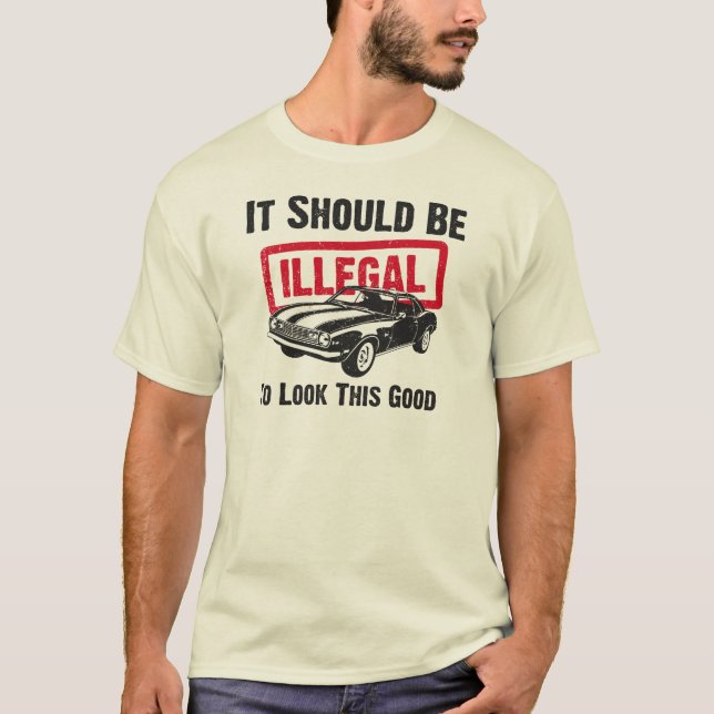 Chevrolet Camaro 1968 Z28 T-Shirt (Vorderseite)