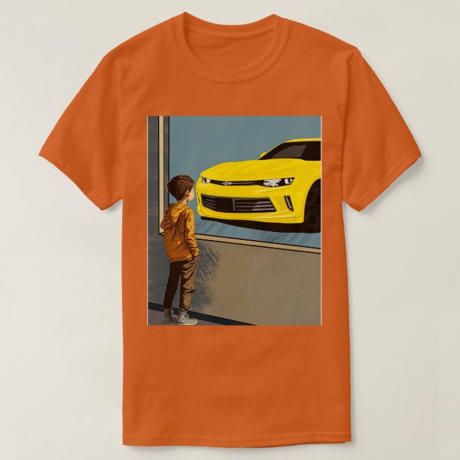 Chevrolet Camaro Kids Dream T-Shirt (Design vorne)