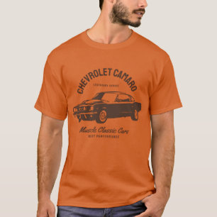 Chevrolet Camaro Muscle Classic Cars Vintage Gesch T-Shirt