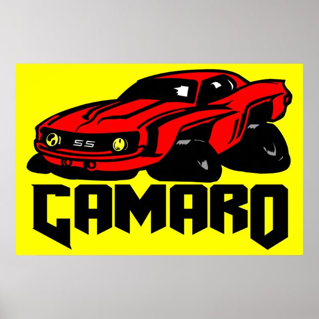 Chevrolet Camaro SS Poster (Vorne)