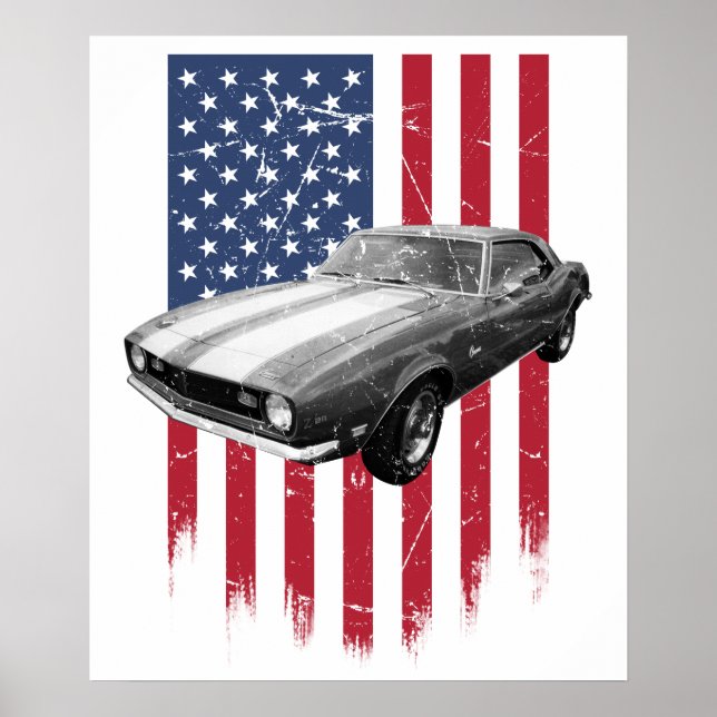 Chevrolet Camaro z28 Poster (Vorne)