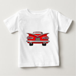 Chevrolet Chevy Impala-Durchlauf-Neid 1959 Baby T-shirt