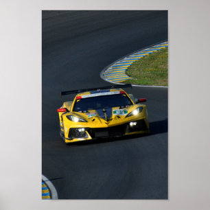 Chevrolet Corvette C8.R 24 Stunden von Le Mans 202 Poster